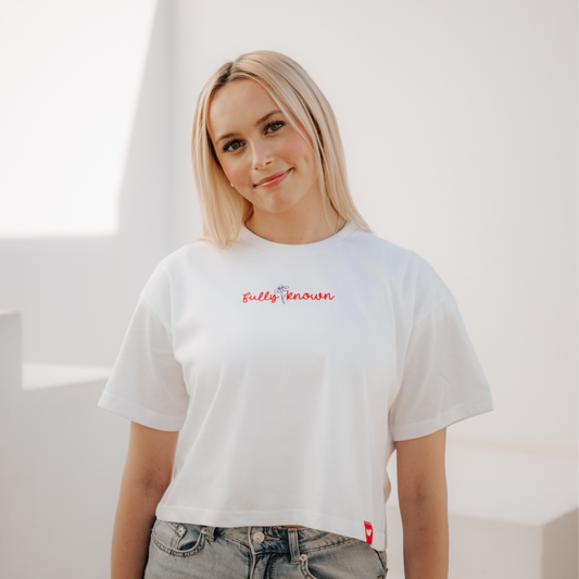 T-Shirt: Fully Known (Boxy Cropped)
