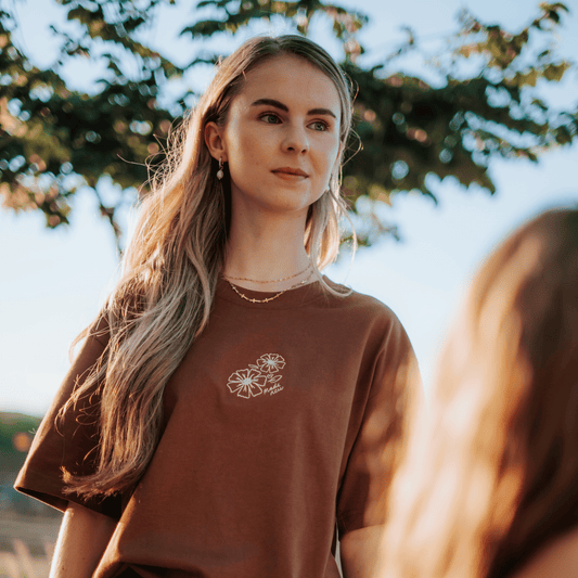 Female T-Shirt - MADE NEW FLOWER