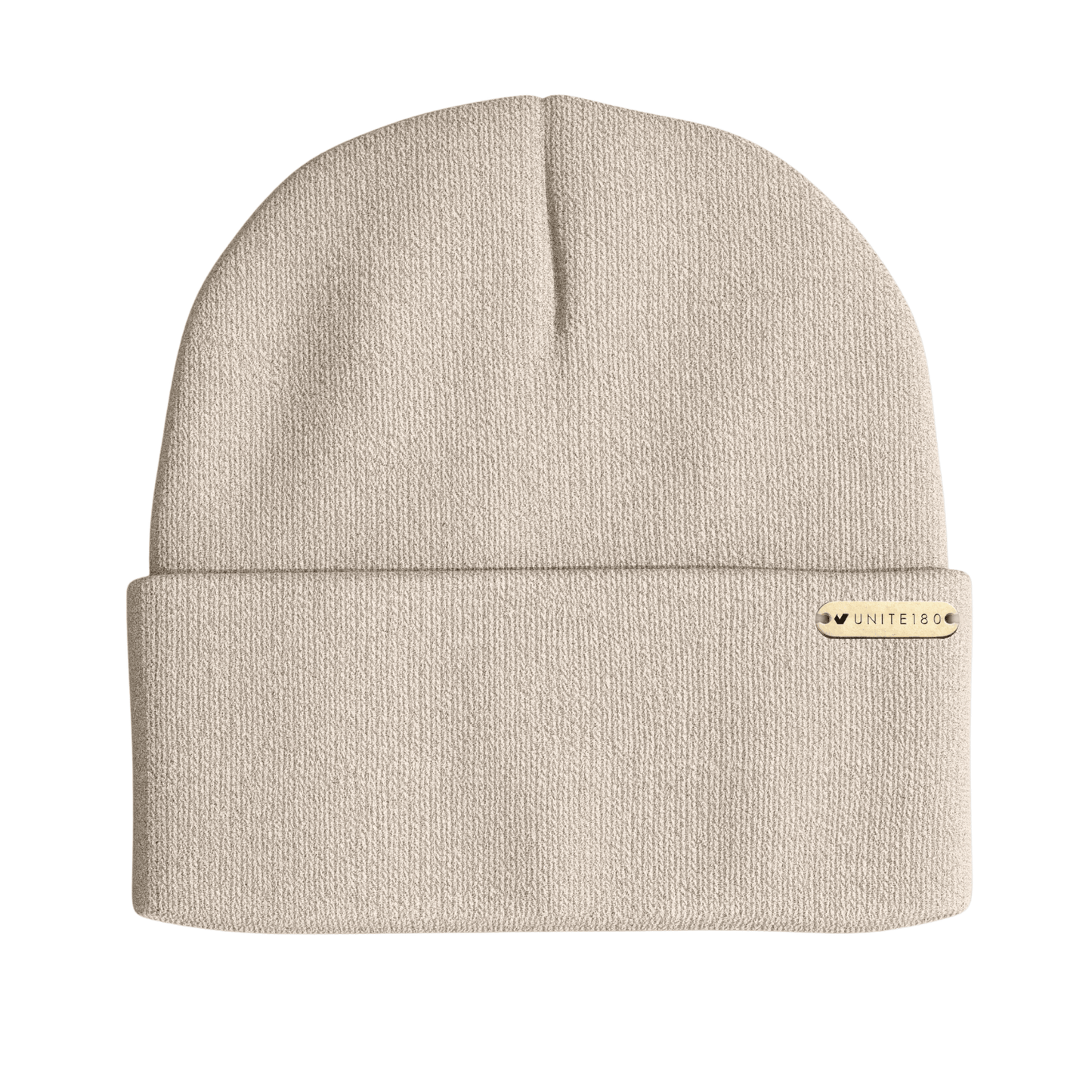 Ribbed Beanie – Cream