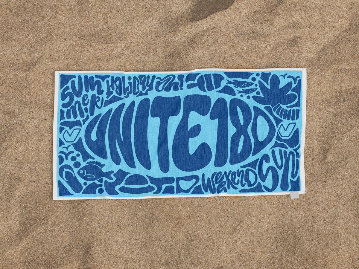 Beach Towel - Blue Unite180