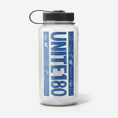 Water Bottle - Unite180  Blue